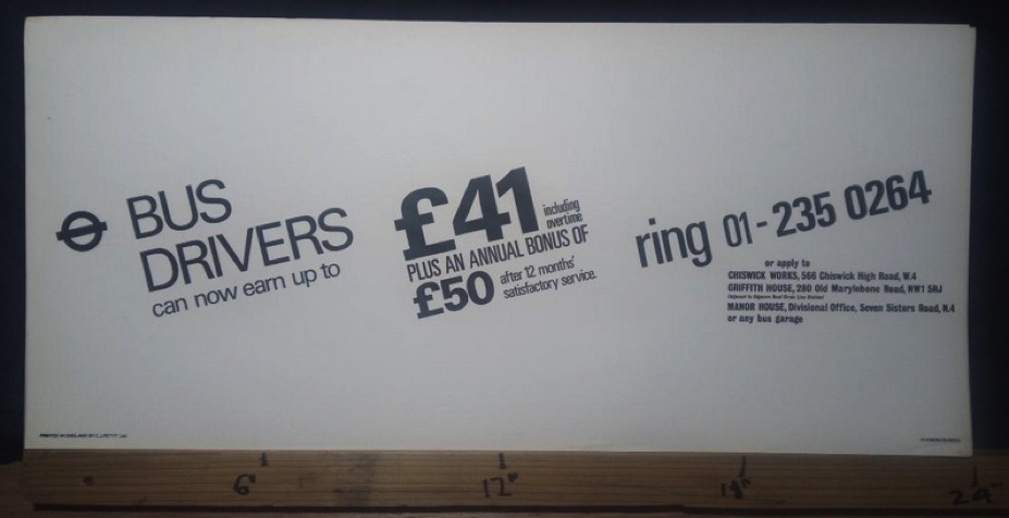 Vintage London Transport Posters availabl